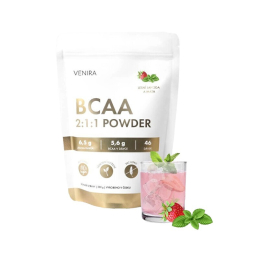 BCAA 2:1:1 příchuť jahoda a máta Venira - 300 g