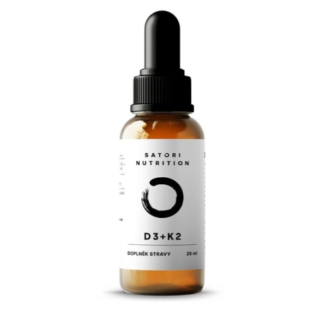 Vitamin D3 + K2 v MCT oleji SATORI NUTRITION - 20 ml