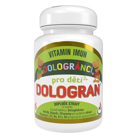 Dologránci pro děti 3+ Vitamin Imun DOLOGRAN - 60 tablet