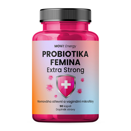 Probiotika Femina extra strong MOVit Energy - 90 kapslí