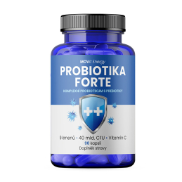 Probiotika Forte MOVit Energy - 90 veganských kapslí