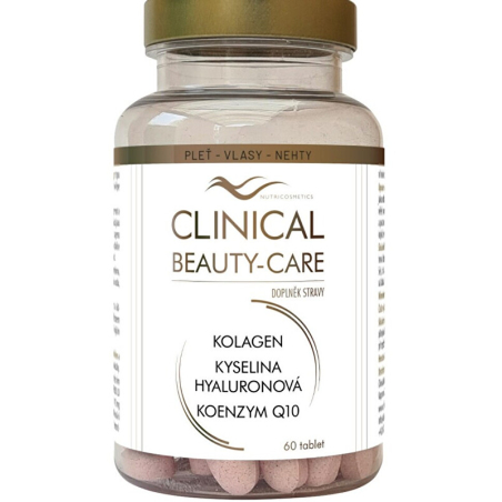 Clinical Beauty-Care Kolagen + kyselina hyaluronová + koenzym Q10 Clinical - 60 tablet