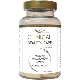 Clinical Beauty-Care kyselina Hyaluronová 300 mg + Q 10 Clinical - 60 tobolek