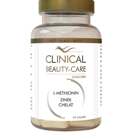Clinical Beauty-Care L-Methio + Zinek + Chelát Clinical - 60 tobolek