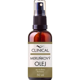 Meruňkový olej za studena lisovaný Clinical - 50 ml