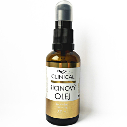 Ricinový olej za studena lisovaný Clinical - 50 ml
