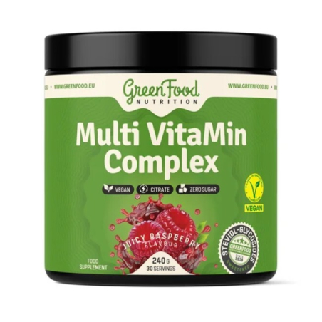 Multi VitaMin Complex 240 g Juicy raspberry GreenFood