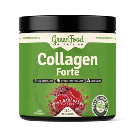 Collagen Forte 180 g Juicy raspberry GreenFood