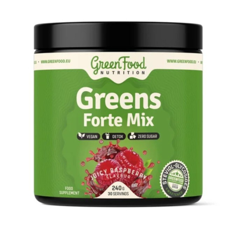 Greens Forte Mix 240 g Juicy raspberry GreenFood