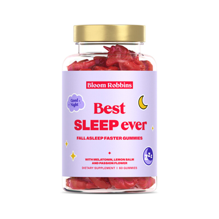 Best sleep ever / gumové bonbony pro podporu spánku  Bloom Robbins - 60 ks