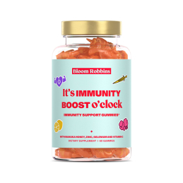 It`s immunity boost o`clock / gumové bonbony pro podporu imunity Bloom Robbins - 60 ks