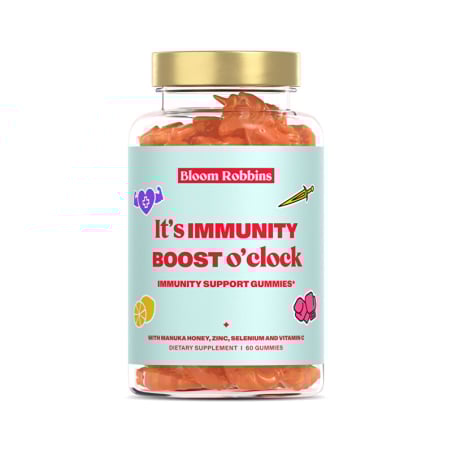 It`s immunity boost o`clock / gumové bonbony pro podporu imunity Bloom Robbins - 60 ks