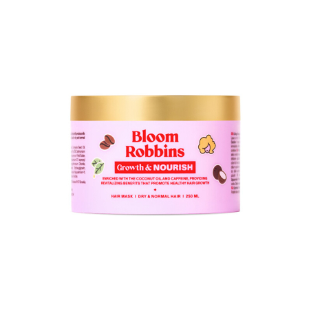 Growth & nourish mask / maska pro růst vlasů s kofeinem 250 mll Bloom Robbins