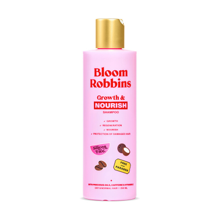 Growth & Nourish shampoo - šampon pro výživu a růst vlasů Bloom Robbins - 250 ml
