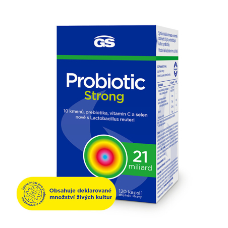 GS Probiotic Strong GreenSwan - 120 kapslí