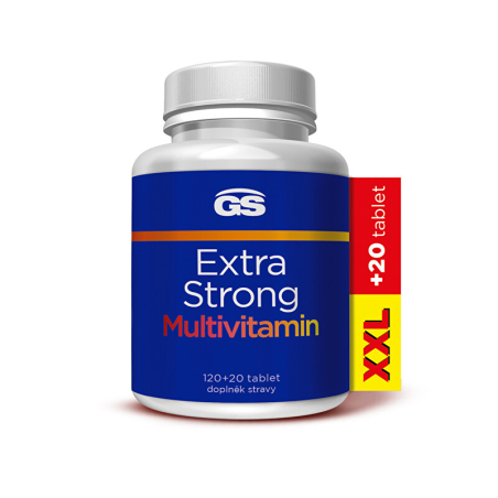 GS Extra strong Multivitamin 120 + 20 tablet XXL GreenSwan