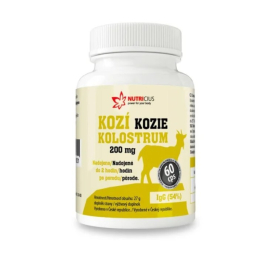 Kozí kolostrum 200 mg IgG 54% Nutricius - 60 kapslí