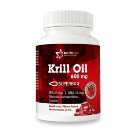Krill oil 600 mg Superba2 Nutricius - 60 kapslí