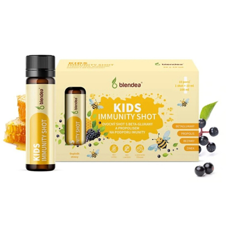 Kids Immunity Shot s propolisem a beta-glukany Blendea - 10 x 10 ml