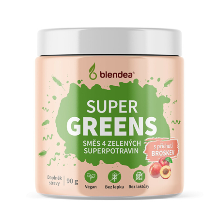 Supergreens Broskev BIO Blendea - 90 g