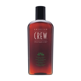 Šampon s tea tree 3v1 (Shampoo, Conditioner & Body Wash) American Crew - 250 ml