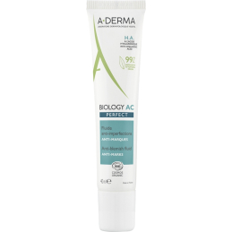 Fluid proti nedokonalostem pleti Biology AC Perfect (Anti-Blemish Fluid) A-DERMA - 40 ml