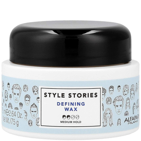 Vosk na vlasy se střední fixací Style Stories (Defining Wax) Alfaparf Milano - 75 ml