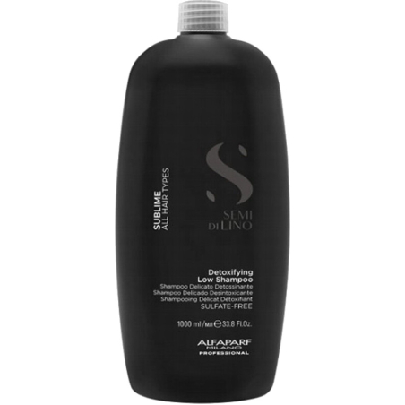 Detoxikační šampon na vlasy Semi Di Lino Sublime (Detoxifying Low Shampoo) Alfaparf Milano - 1000 ml