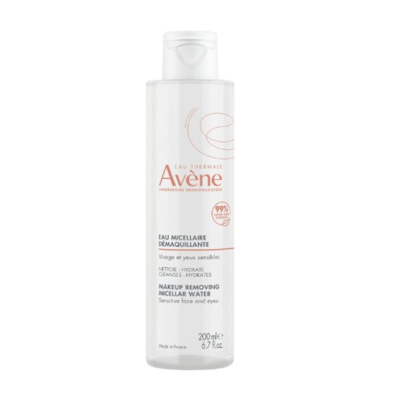 Odličovací micelární voda na normální a smíšenou citlivou pleť (Make-up Removing Micellar Water) Avène - 200 ml