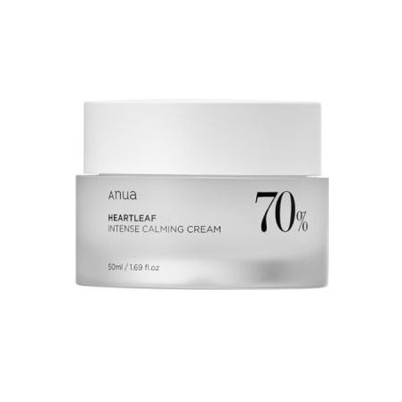 Intenzivní zklidňující pleťový krém Heartleaf (Intense Calming Cream) 50ml Anua - 50 ml