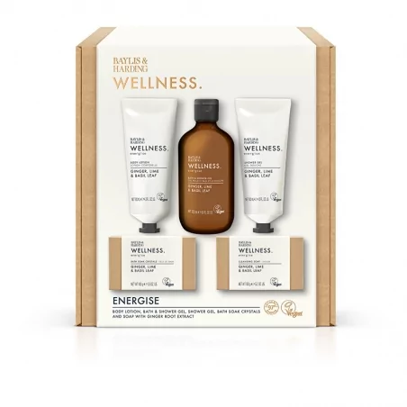 Dárková sada Zázvor, Citron & Bazalka Baylis & Harding - 5 ks