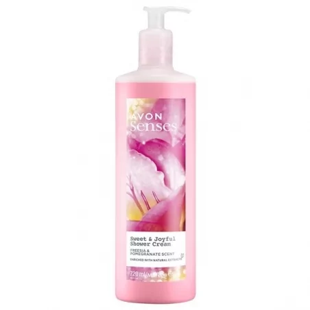 Krémový sprchový gel s vůní frézie a granátového jablka (Shower Cream) Avon - 720 ml