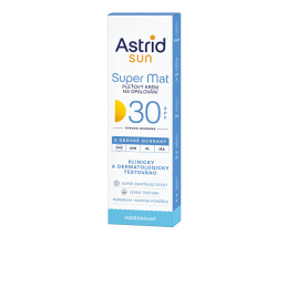 Pleťový krém na opalování SPF 30 Super Mat Astrid - 50 ml