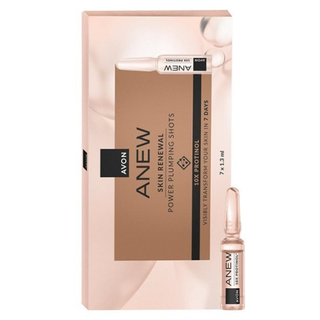 Obnovující pleťové ampule Anew Skin Renewal (Power Plumping Shots) 7 x Avon - 1,3 ml