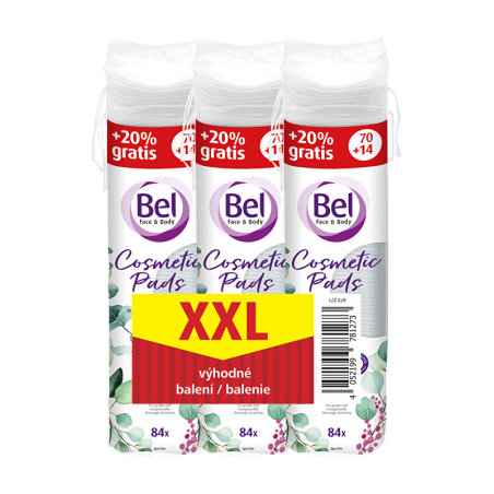 Sada kulatých odličovacích tamponů Cosmetic Aveda - 3 x 84 ks