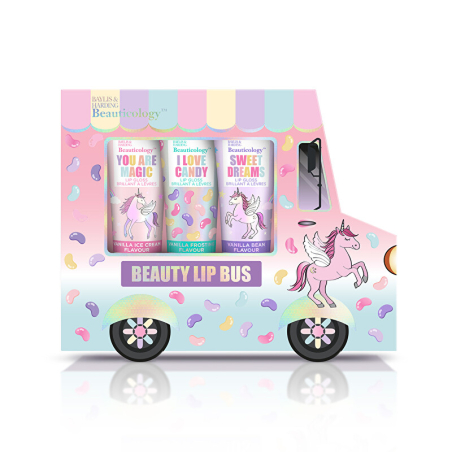 Dárková sada lesků na rty Jednorožec Aveda - 3 ks