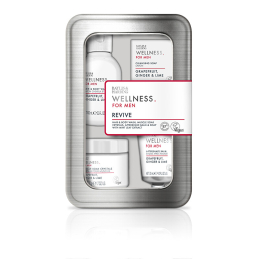 Dárková sada péče o tělo v plechové dóze Grapefruit, Zázvor & Limetka Aveda - 4 ks