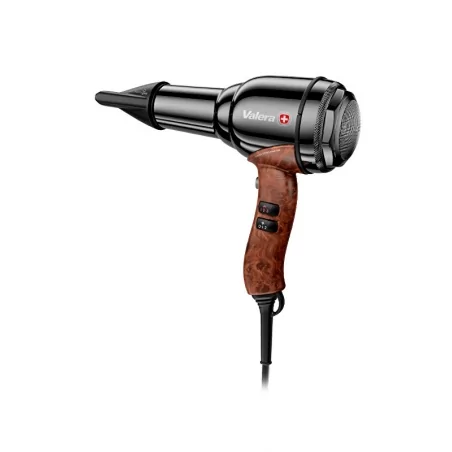 Profesionální fén na vlasy Swiss Steel-Master Light Black Chrome Valera