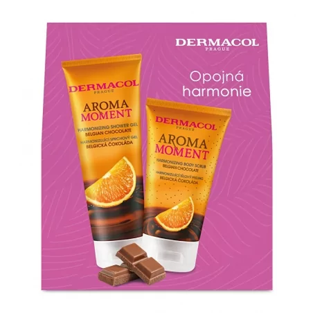 Dárková sada Aroma Ritual Belgická čokoláda Dermacol