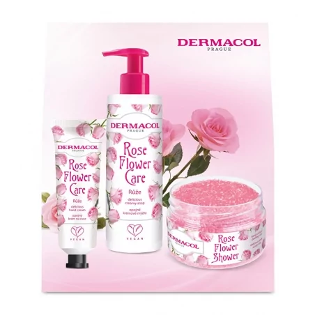 Dárková sada pro ženy Růže Flower Care I. Dermacol