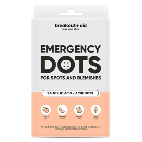 Náplasti na akné s kyselinou salicylovou Emergency Dots Aveda - 72 ks