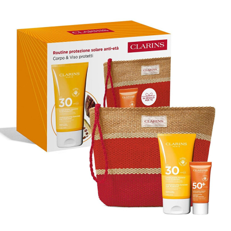 Dárková sada Anti-Aging Sun Protection Routine Kit Aveda