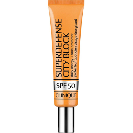 Tónovaný ochranný pleťový fluid SPF 50 Superdefense City Block (Daily Energy + Face Protector) Aveda - 40 ml