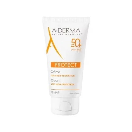 Ochranný krém pro suchou pleť SPF 50+ Protect (Sun Cream) A-DERMA - 40 ml