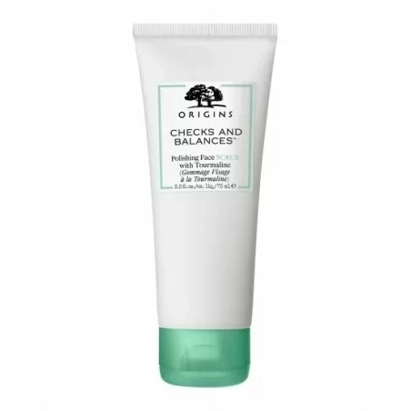 Pleťový peeling Checks And Balances (Polishing Face Scrub With Tourmaline) Origins - 75 ml