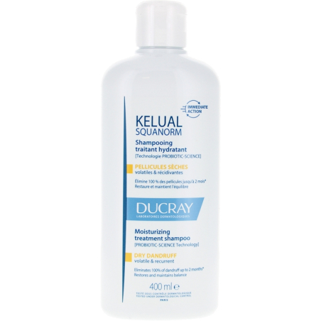 Hydratační šampon proti suchým lupům Kelual Squanorm (Moisturizing Treatment Shampoo) Aveda - 400 ml
