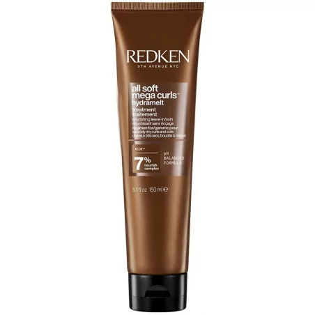 Bezoplachová péče pro suché kudrnaté a vlnité vlasy All Soft Mega Curls Hydramelt (Treatment) Redken - 150 ml