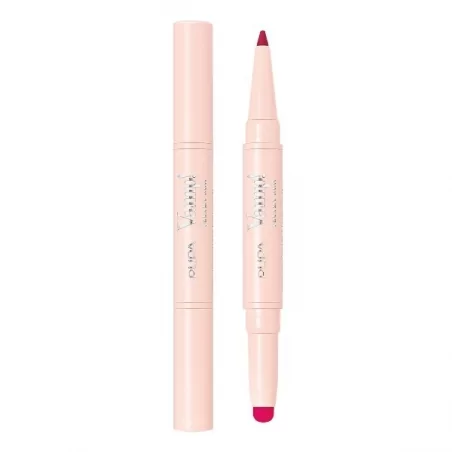 Konturovací tužka na rty & rtěnka Vamp! (Creamy Duo) 0,2 g + PUPA Milano / Odstín: 010 True Red - 0,8 g