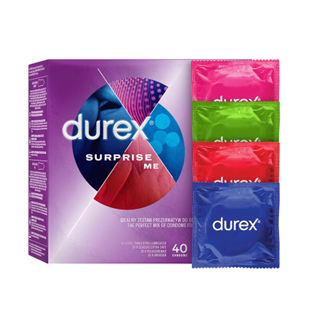 Kondomy Surprise Me Aveda - 40 ks