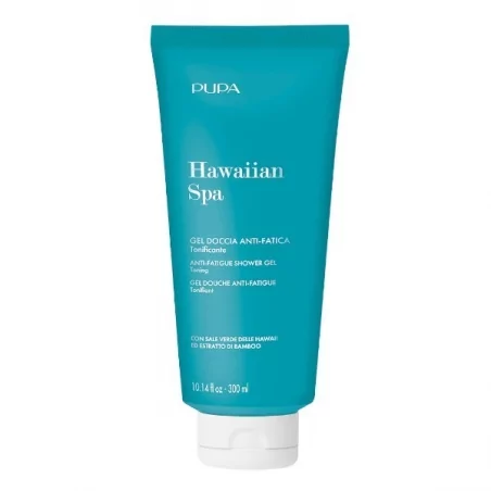 Sprchový gel s havajskou zelenou solí a extraktem z bambusu Hawaiian Spa (Anti-Fatigue Shower Gel) PUPA Milano - 300 ml